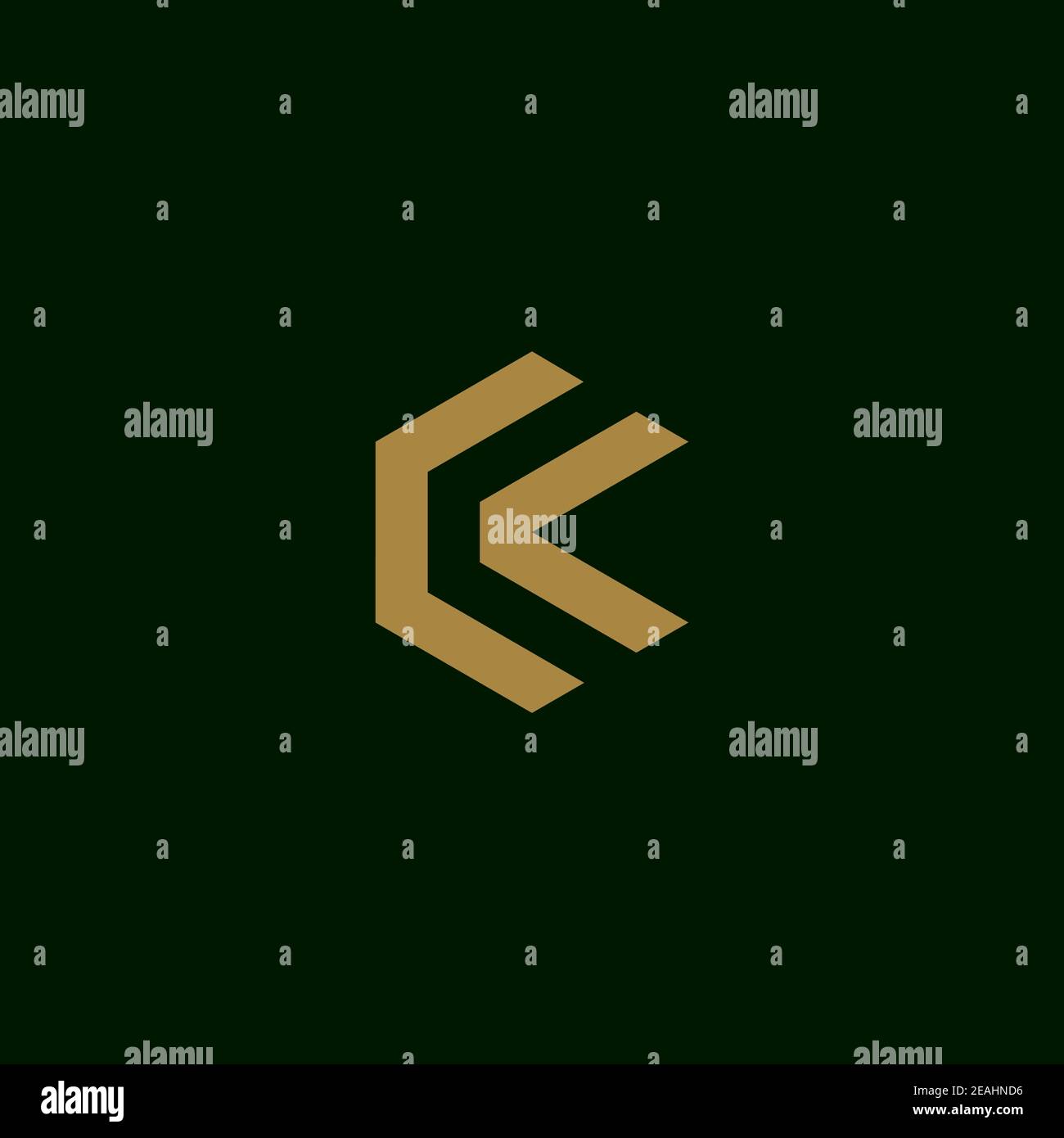 Letter C initial symbol logo design vector template Stock Vector