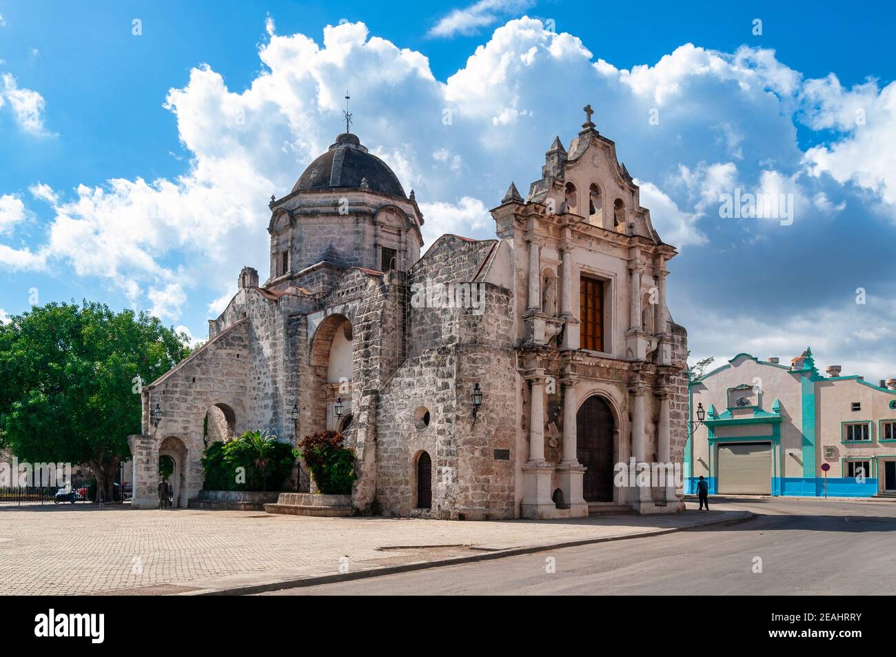 The Iglesia de San Francisco de Paula, Havana, Cuba Stock Photo
