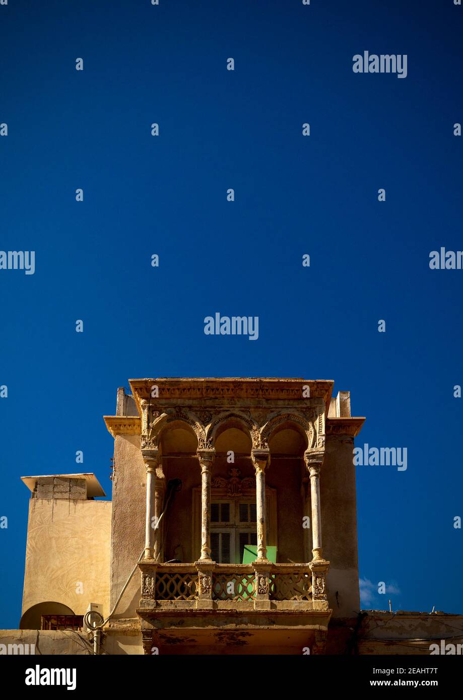 Old italian house, Tripolitania, Tripoli, Libya Stock Photo Alamy