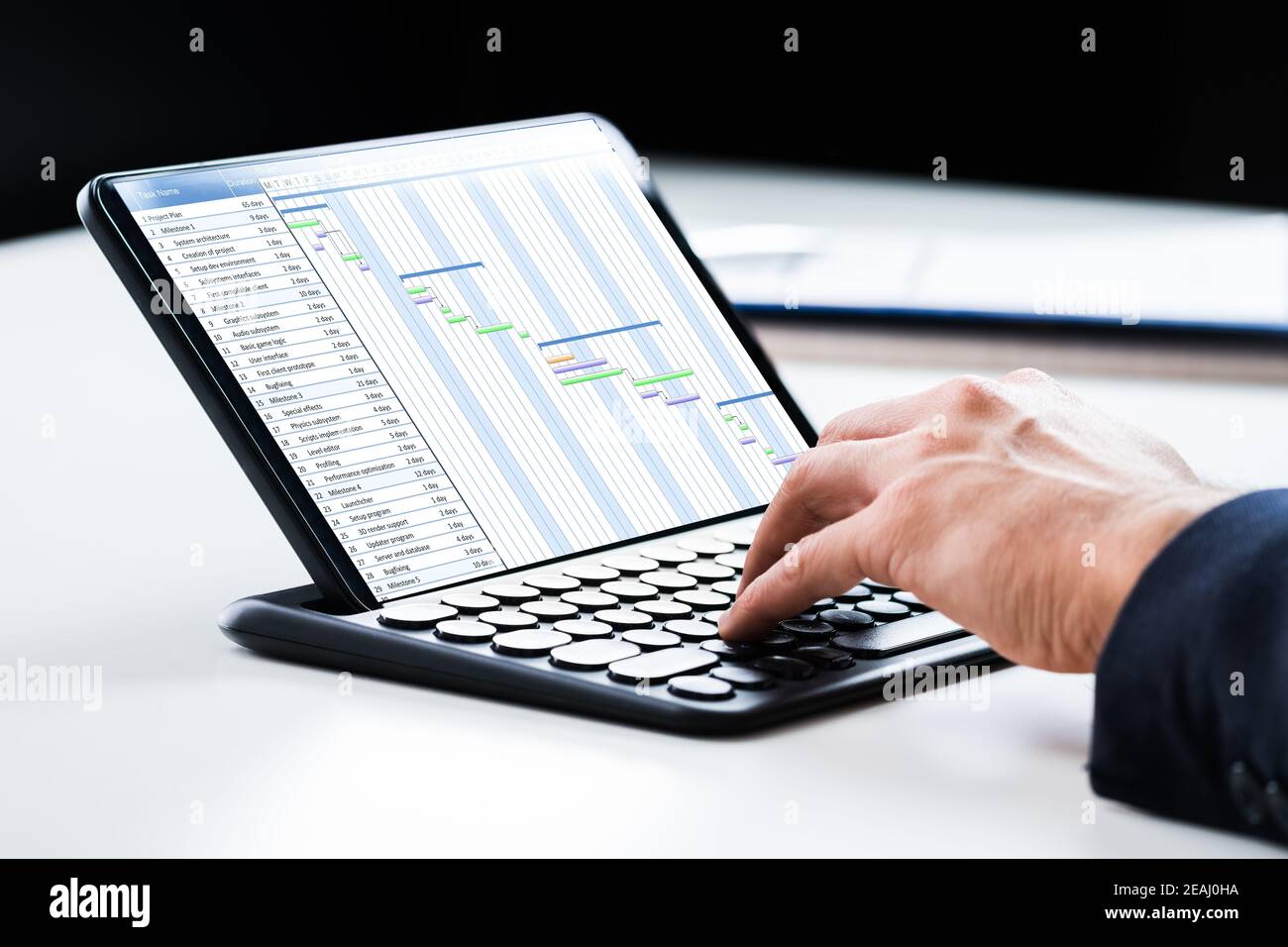 Chart gantt software business hi res stock photography and images Alamy