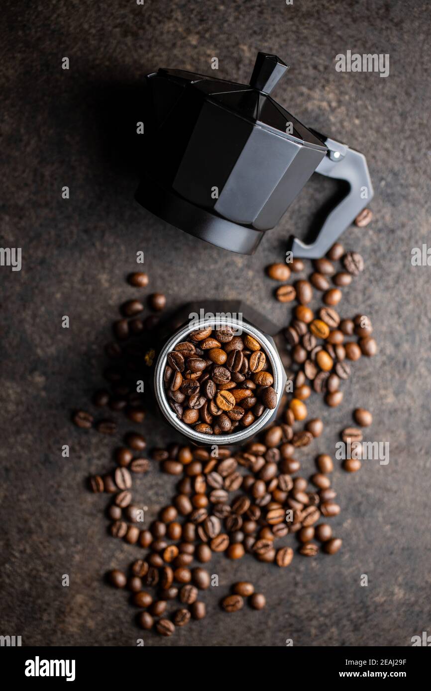 bialetti coffee maker. Moka pot 
