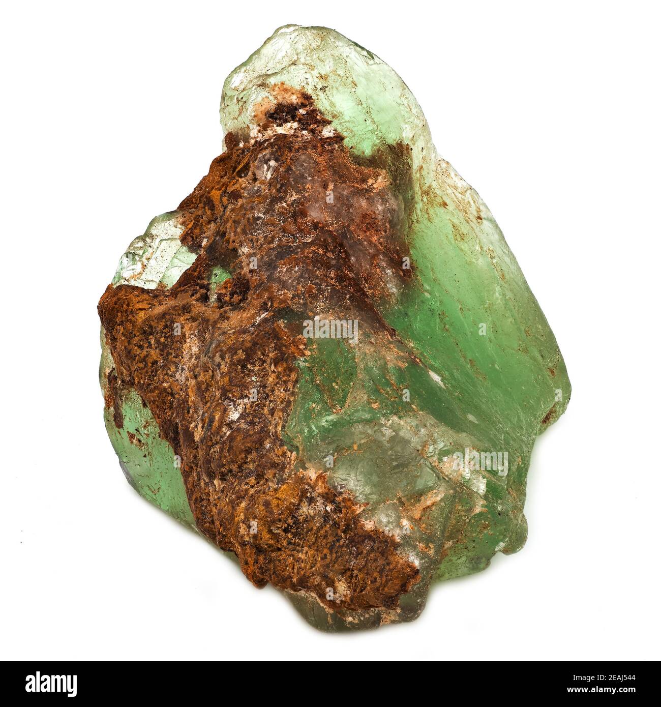 Emerald Stone Natural Stock Photo