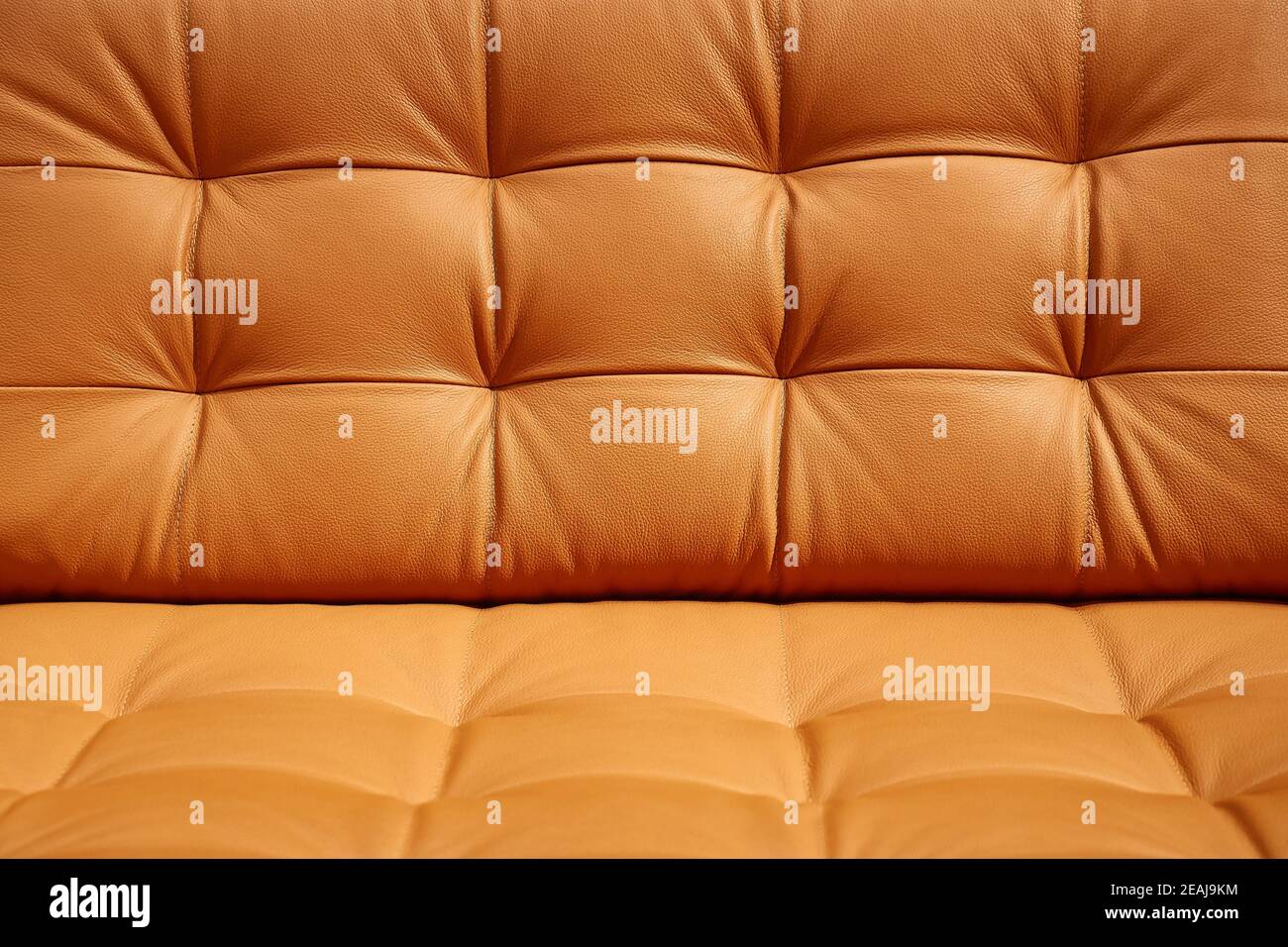 Luxury leather seat Stock Photo