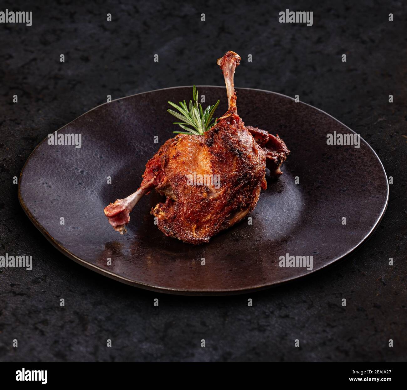 Confit duck legs Stock Photo - Alamy