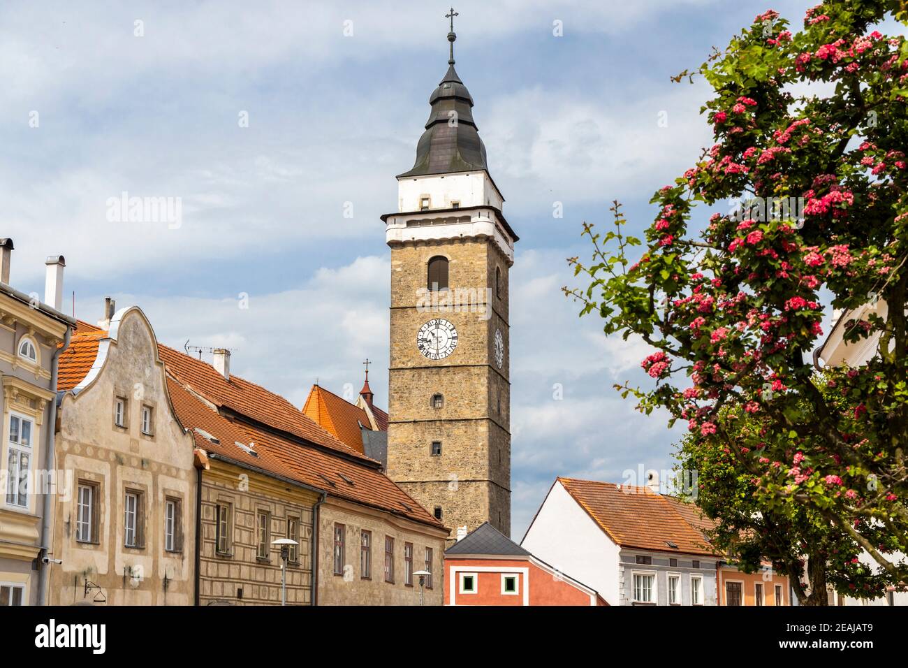Olad town Slavonice in Czech Republic Stock Photo