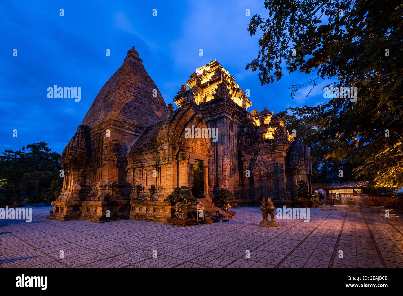 The temple Po Nagar in Nha Trang in Vietnam Stock Photo