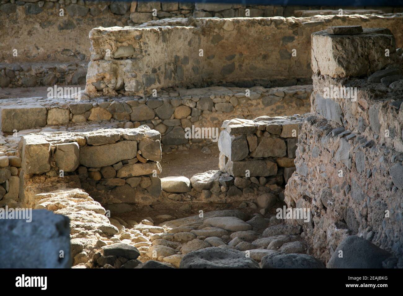 The House of Saint Peter in Capernaum, Israel Stock Photo Alamy