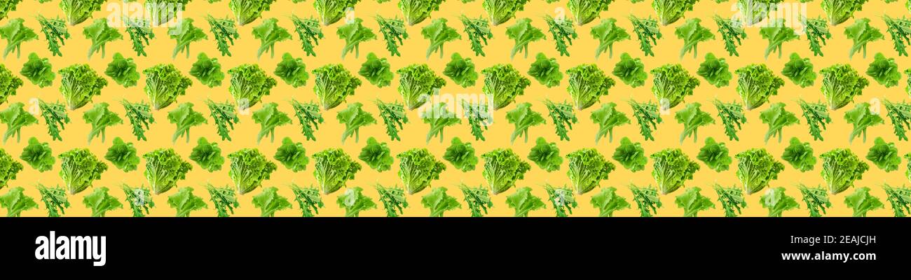 Pattern of fresh vegetables isolated on creative colored texture Stock Photo