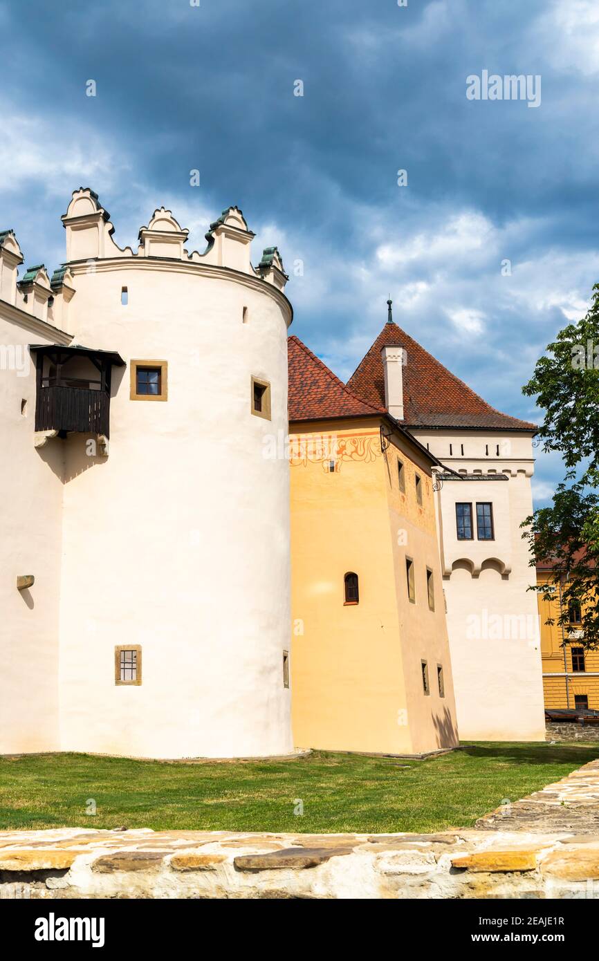 Castle in Kezmarok towny, Slovakia Stock Photo