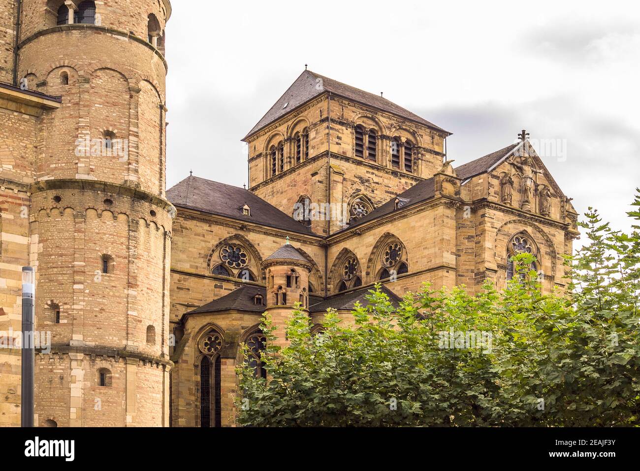 Germany, Rhineland-Palatinate - Trier Cathedral Stock Photo