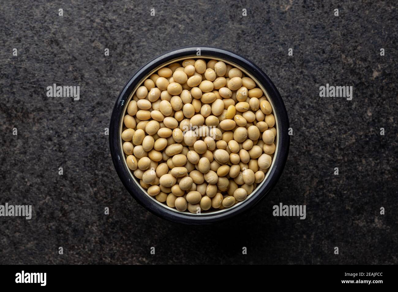 Dried soy beans Stock Photo Alamy