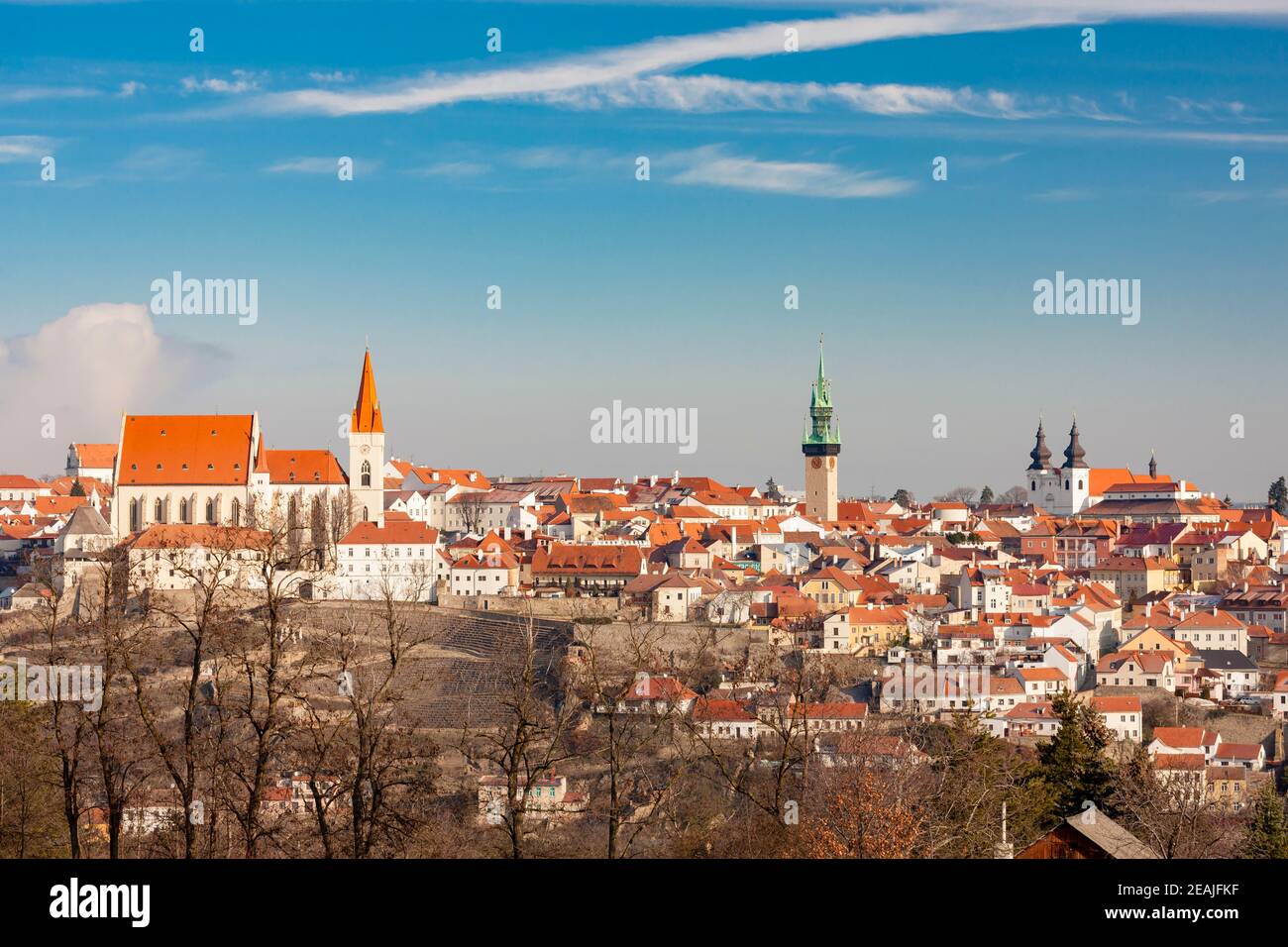 city of Znojmo, Czech Republic Stock Photo