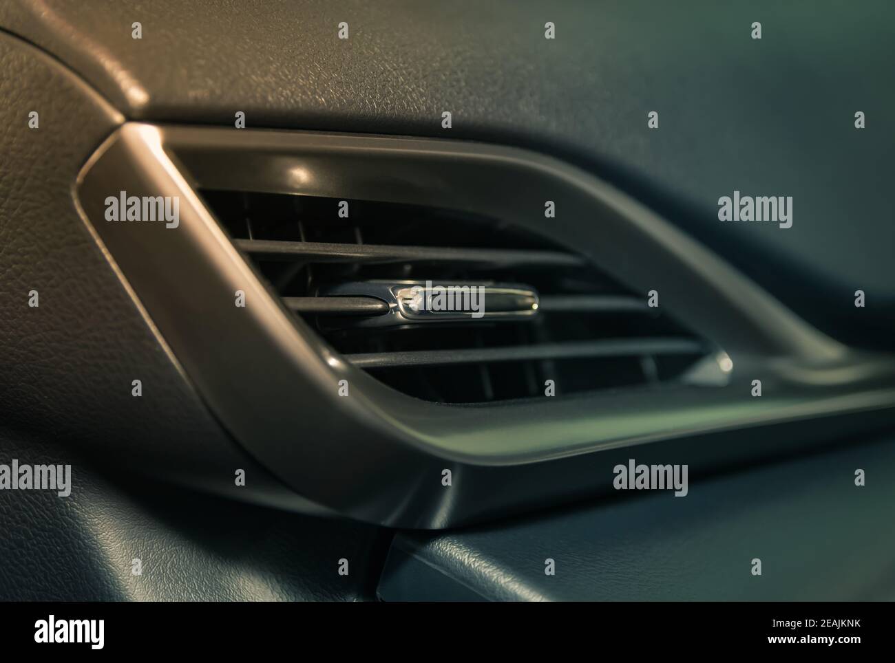 Air Vent in Car Interior on Zoom View in Vintage Tone Stock Photo Alamy