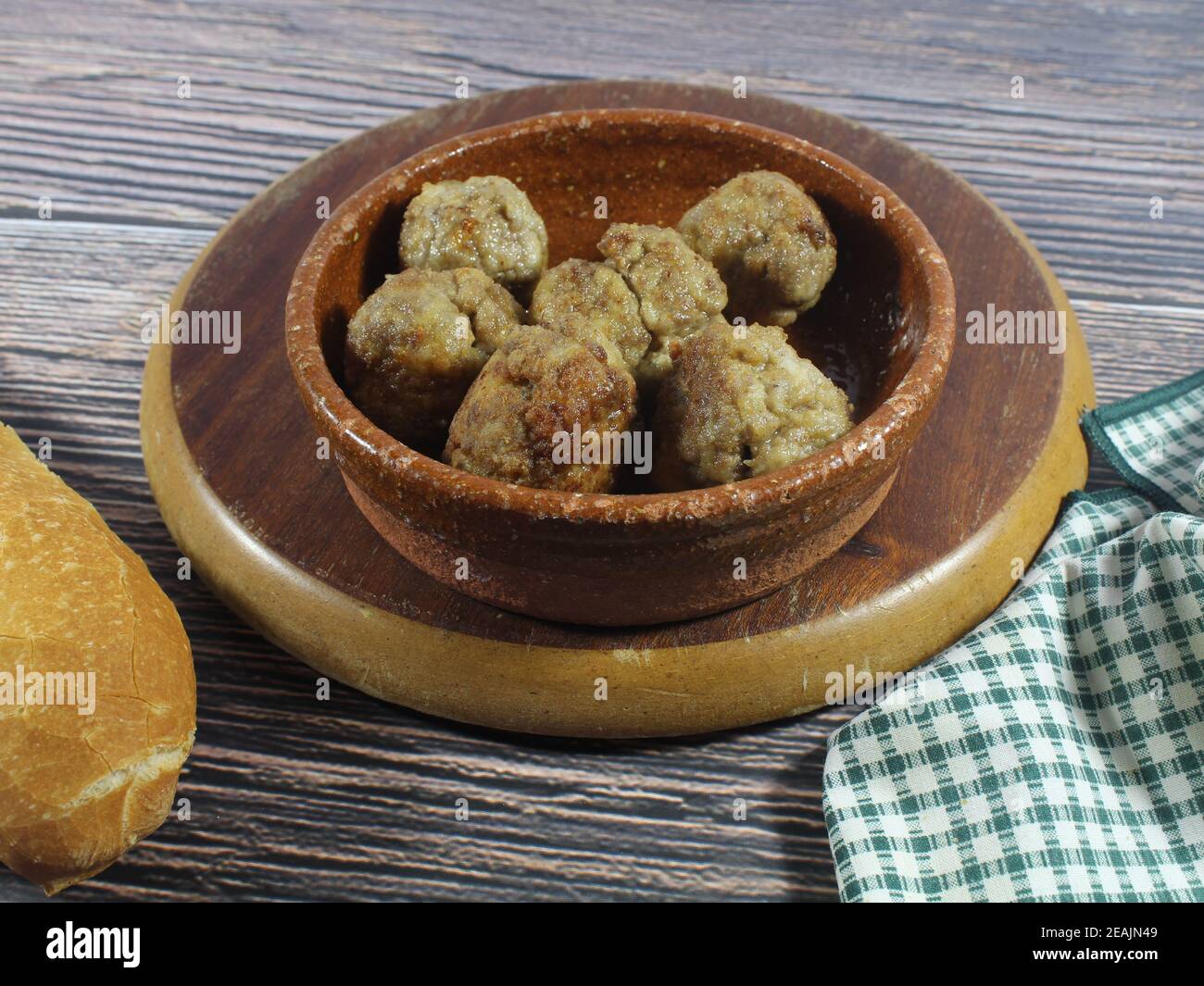 balls minced meat delicious balls typical classic food Stock Photo Alamy