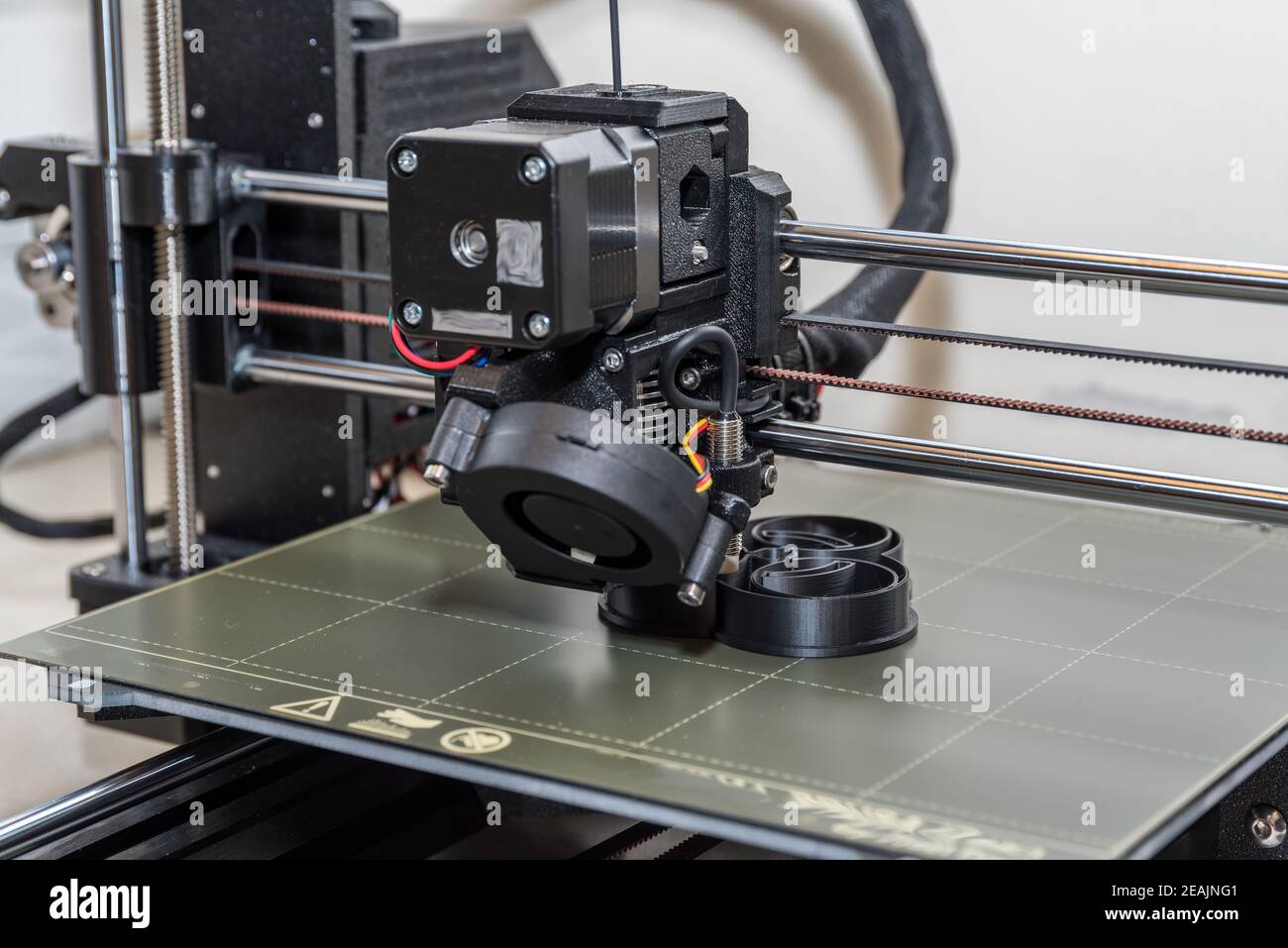 3D printer printing process - close-up Stock Photo