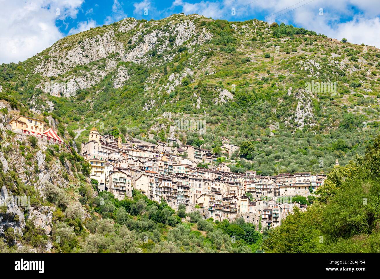 Tende in Provance, Southern France Stock Photo