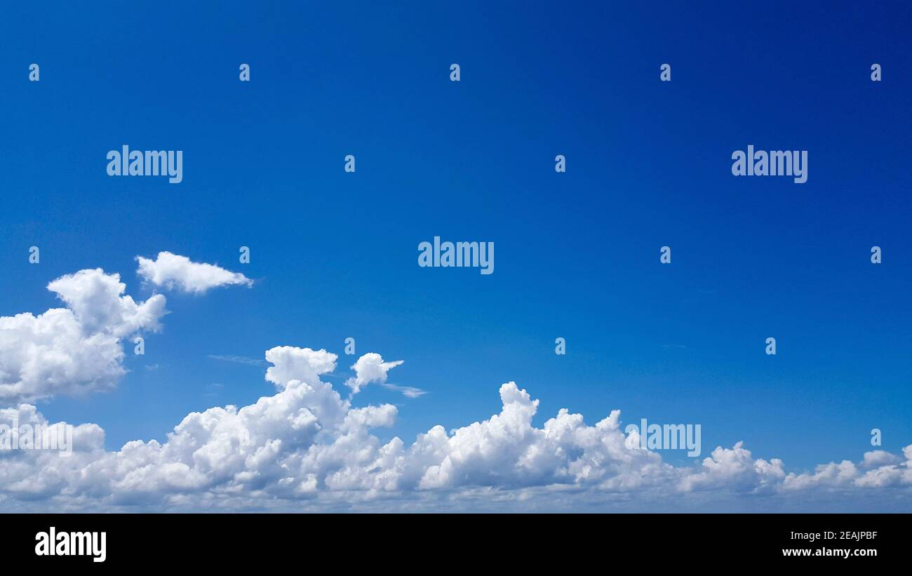 cloud formation Stock Photo