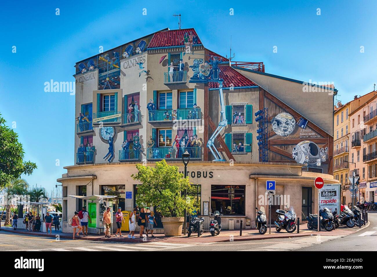 Bus Station In Cannes High Resolution Stock Photography and Images Alamy