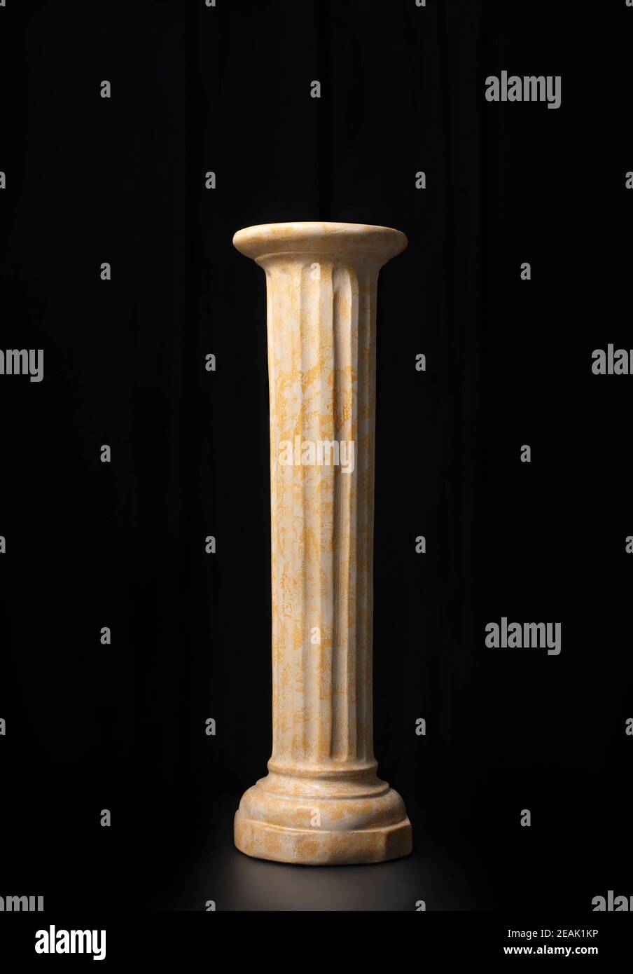 Classical column chapiter Stock Photo