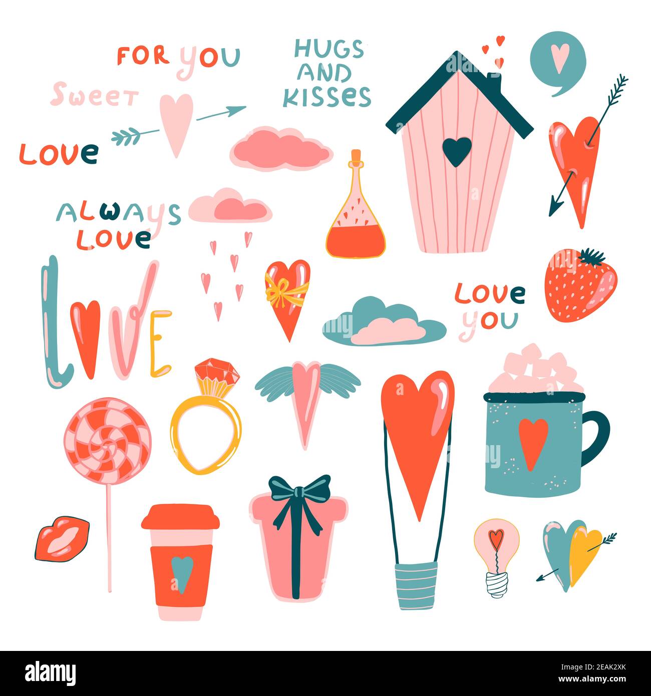 Love Sticker Set - Stickers, Journal Stickers, Planner Stickers, Love  Stickers, Valentine's Day Stickers, Friends, Heart, Romantic, Symbols
