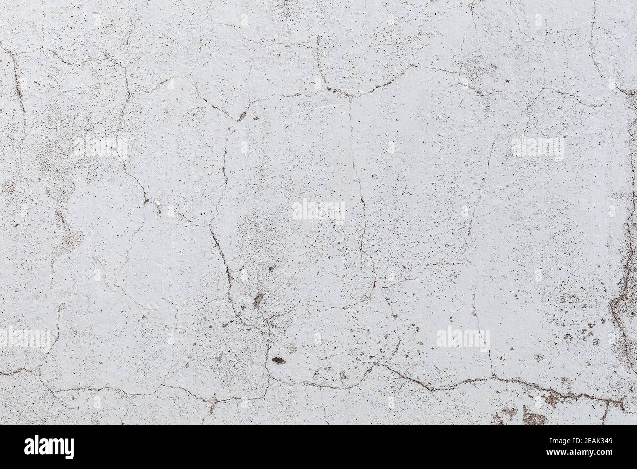 Old cracked concrete wall texture. Weathered background. Stock Photo