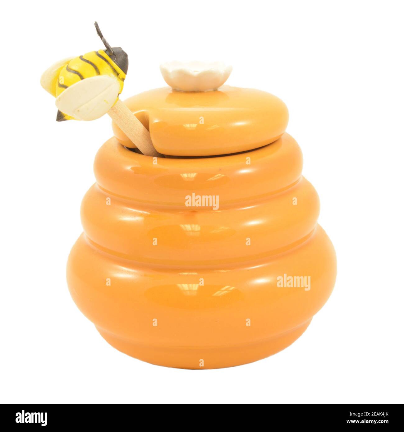 Isolated Honey Pot Stock Photo Alamy