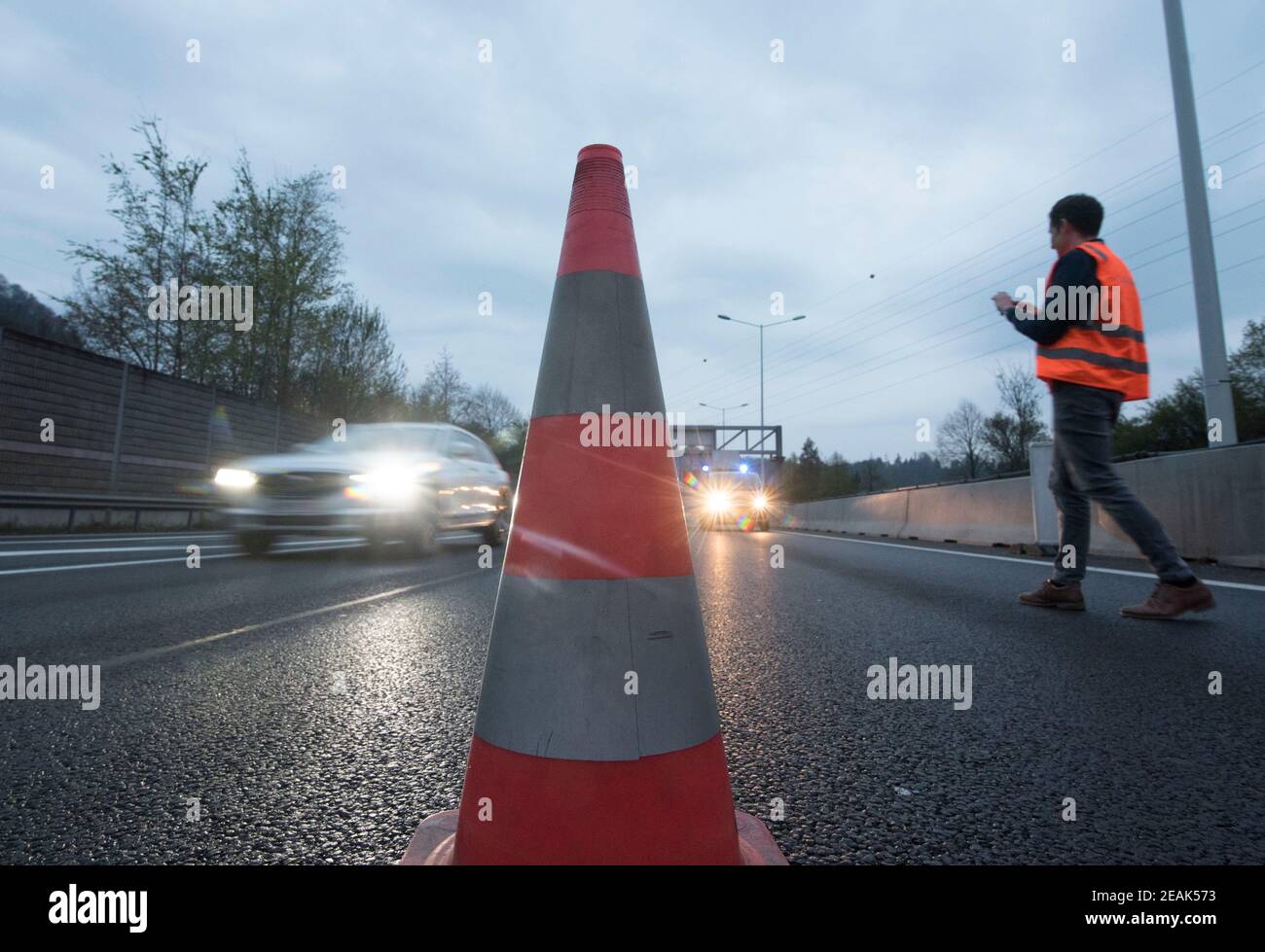 Traffic pylons hires stock photography and images Alamy