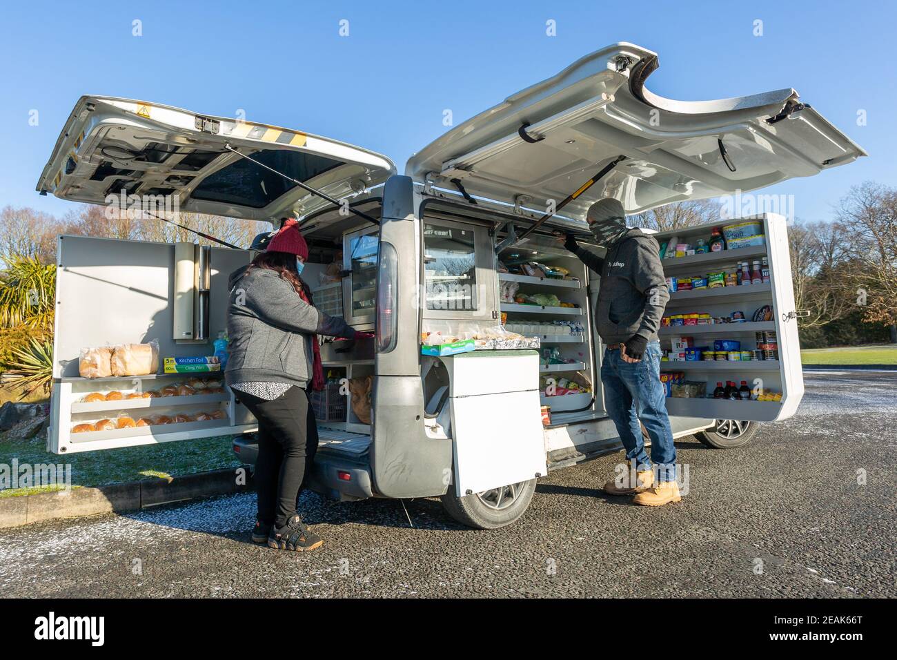 Mobile shop van store for sale uk