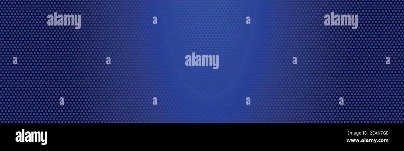 Abstract blue perforated background with highlights - Vector illustration Stock Vector