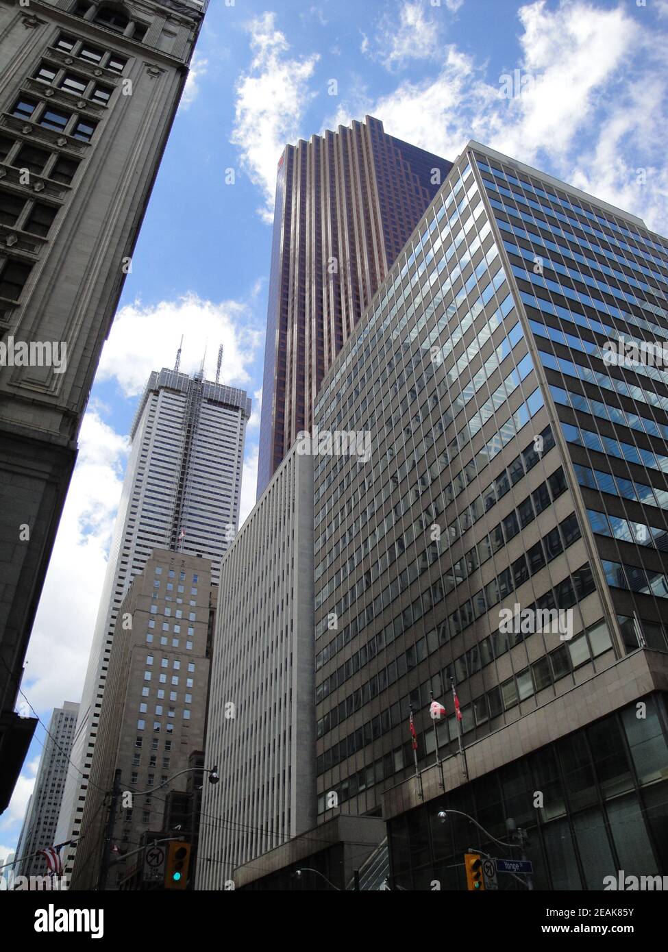 Main Towers of Toronto Stock Photo