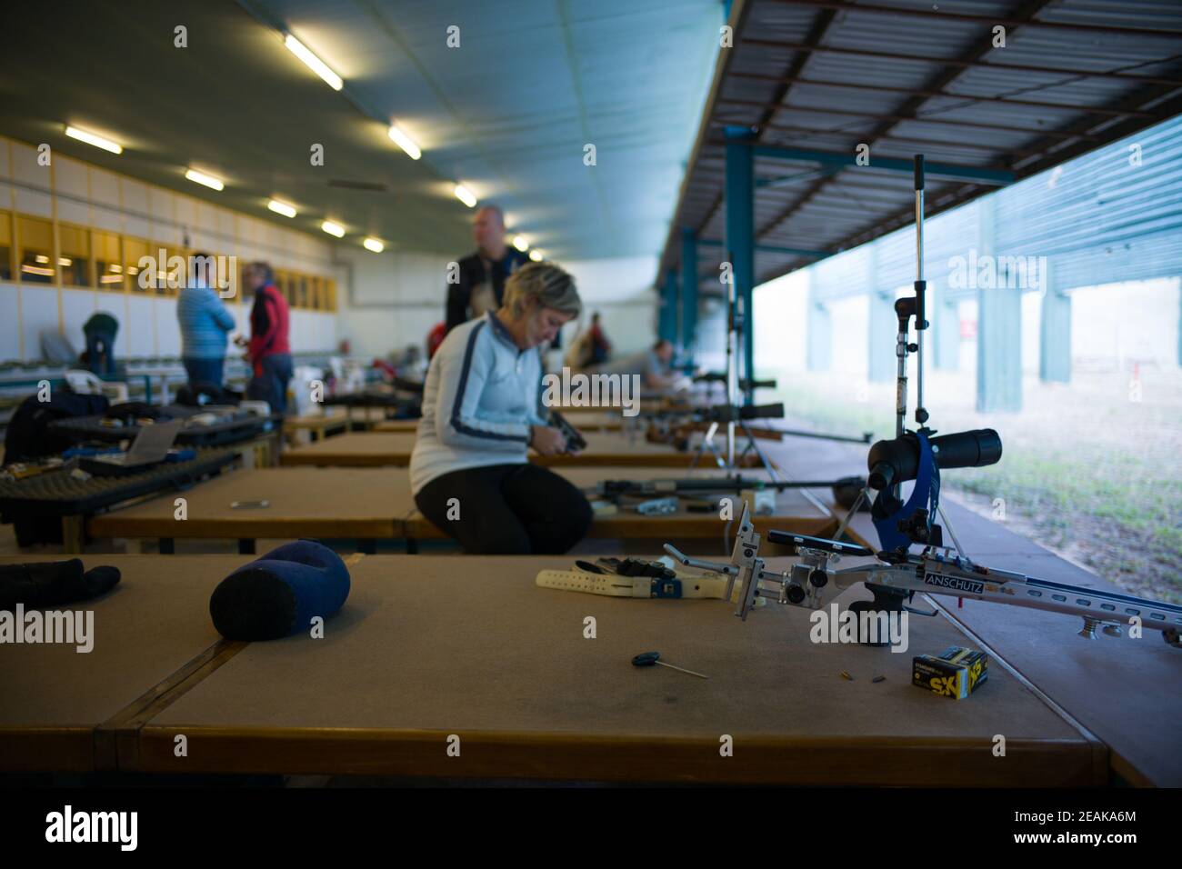 Olympic rifle shooting hires stock photography and images Alamy