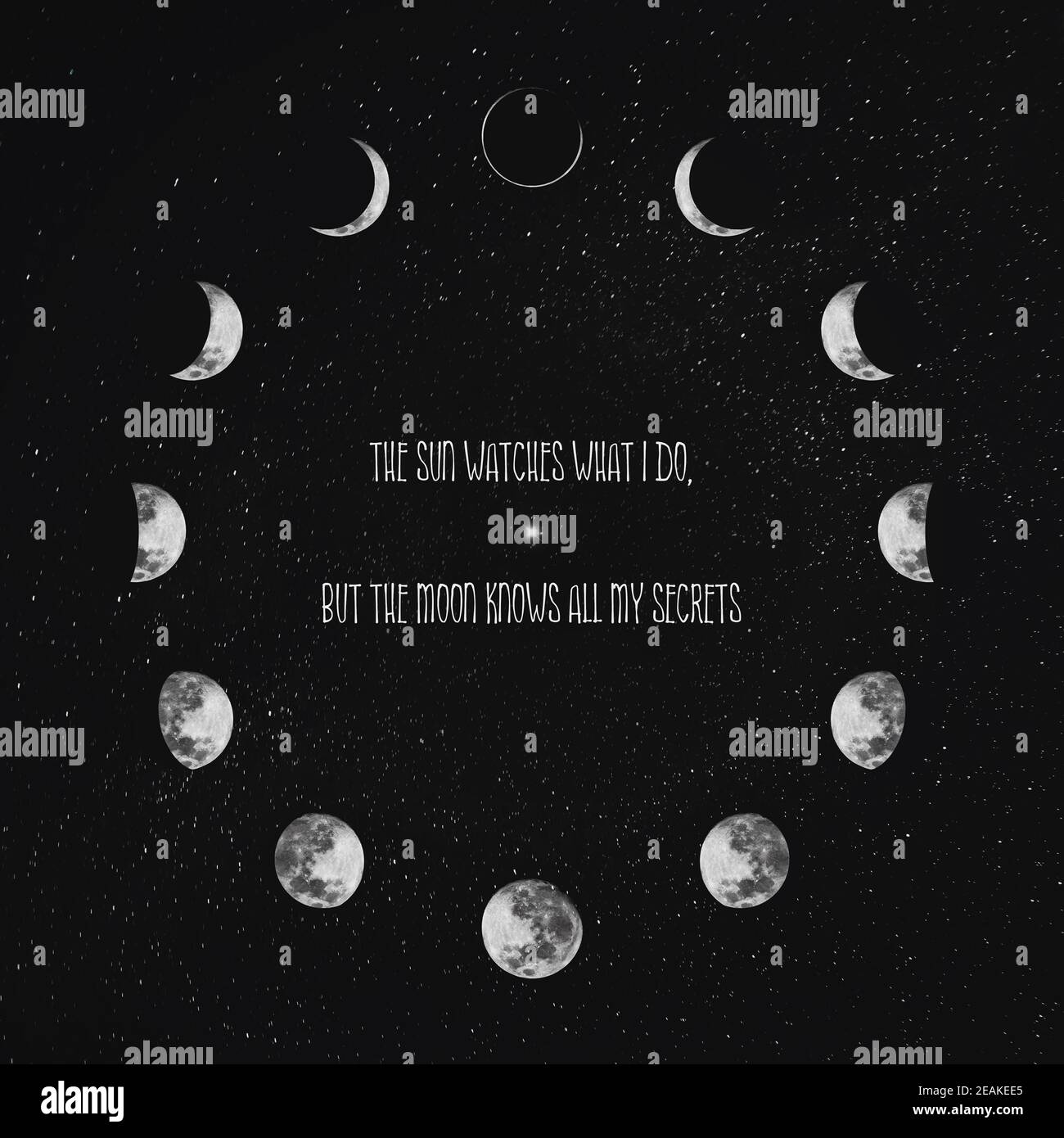 Moon phases hi-res stock photography and images - Alamy