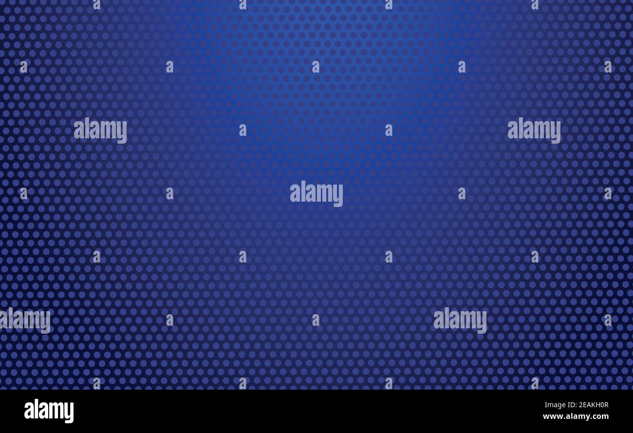 Abstract blue perforated background with highlights - Vector illustration Stock Vector