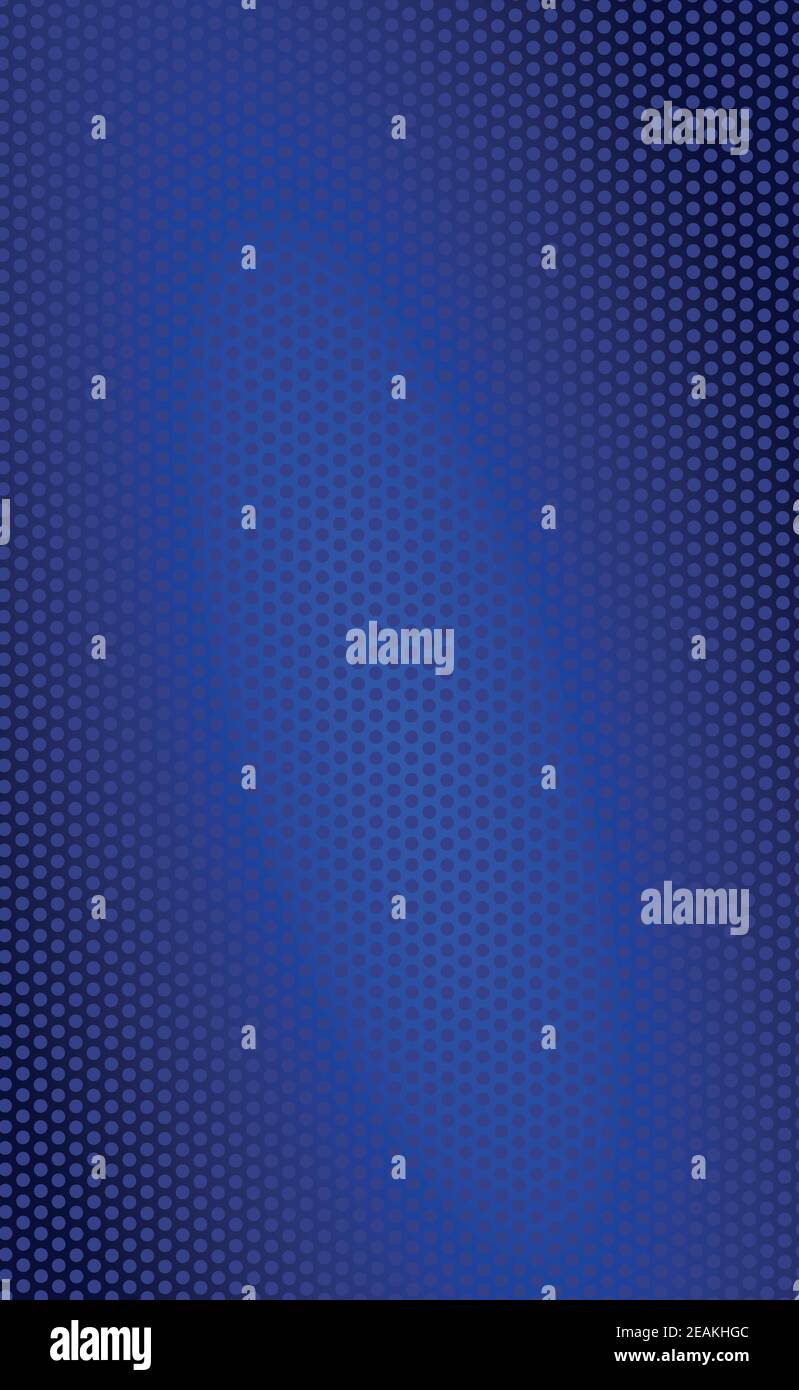 Abstract blue perforated background with highlights - Vector illustration Stock Vector