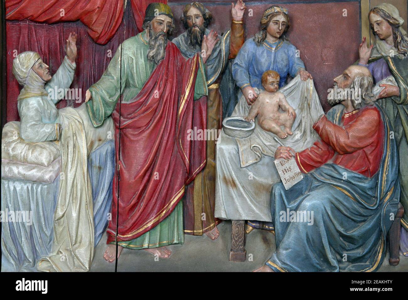 Birth of John the Baptist Stock Photo - Alamy