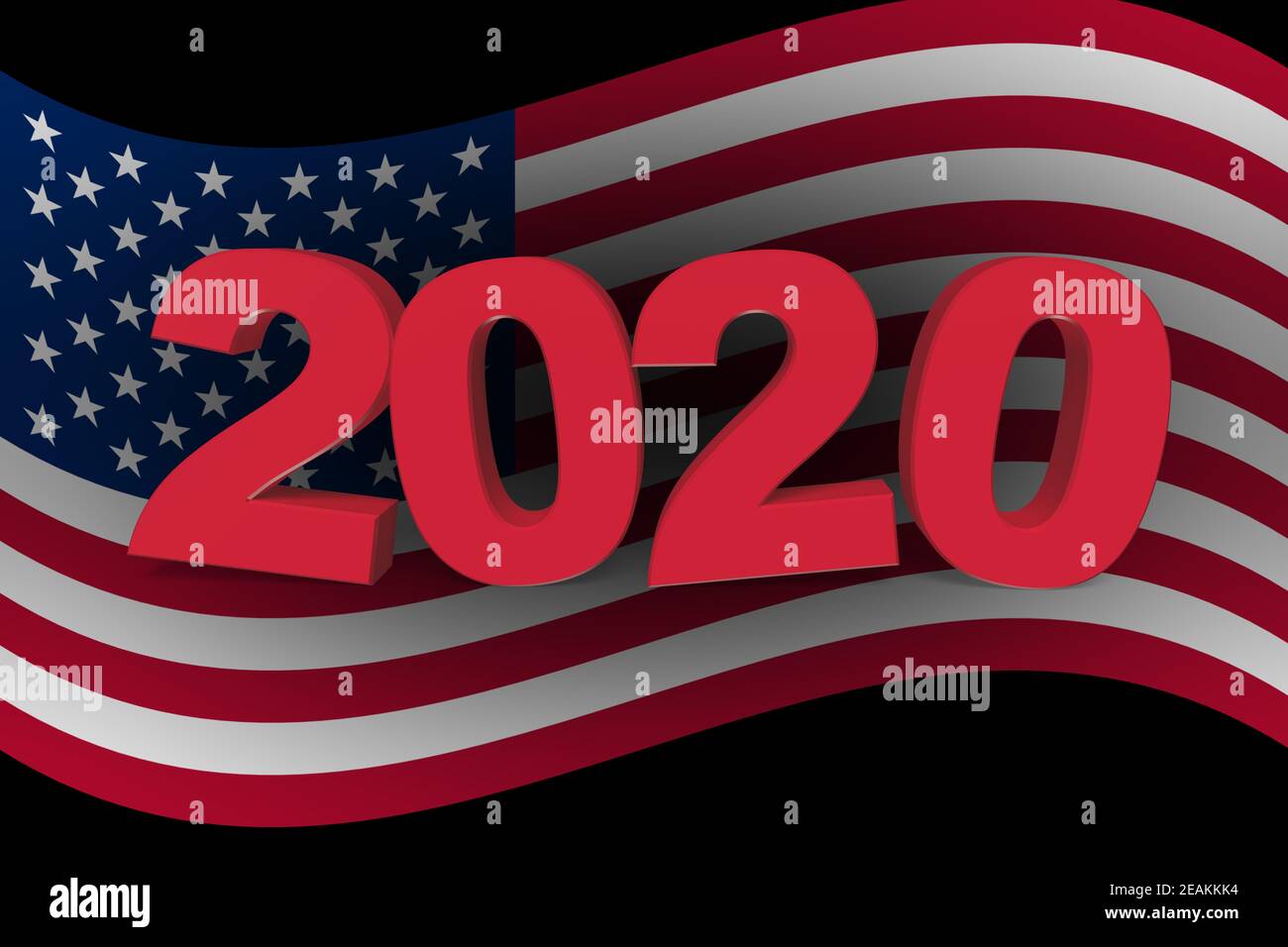 Vote presidential election 2020 in United States of America. Stock Photo