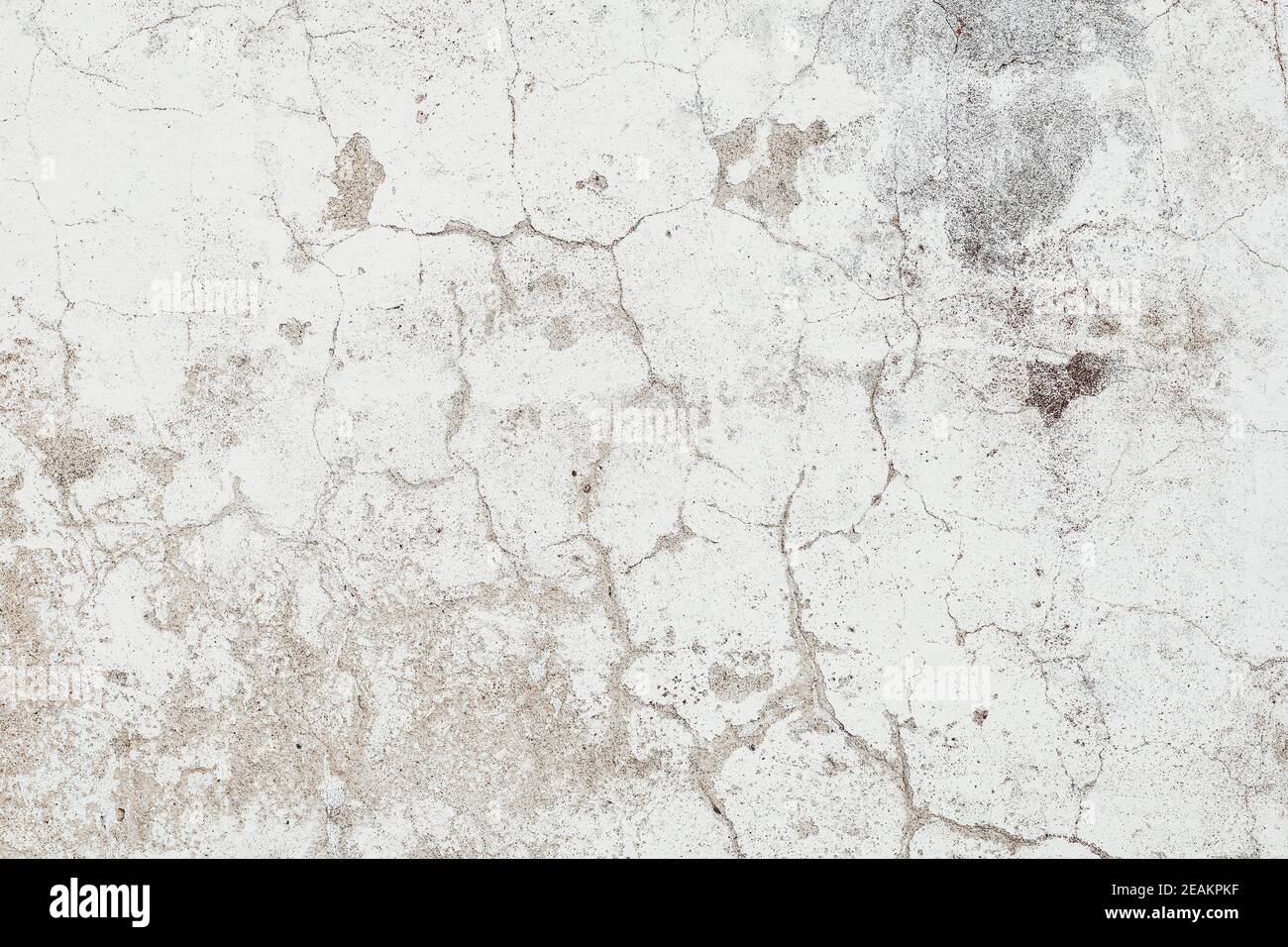 Old cracked concrete wall texture. Weathered background. Stock Photo