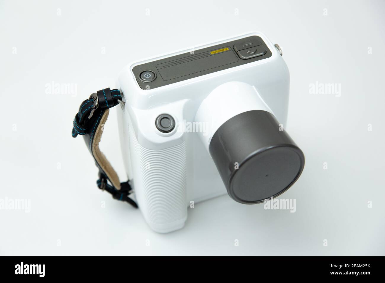 Portable xray camera for dentistry white color standing on the table