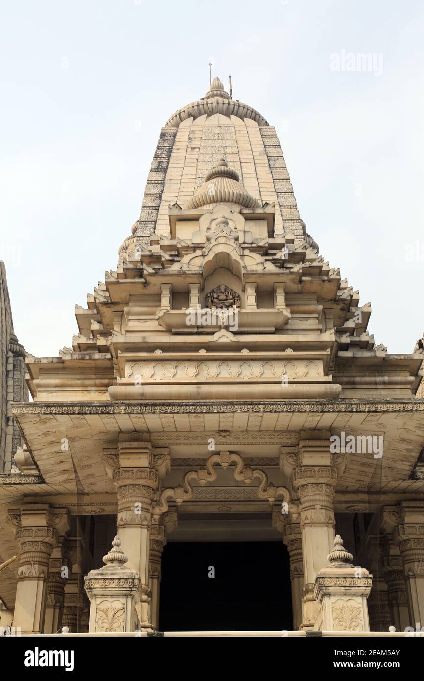 Birla Mandir (Hindu Temple) in Kolkata, West Bengal, India Stock Photo ...