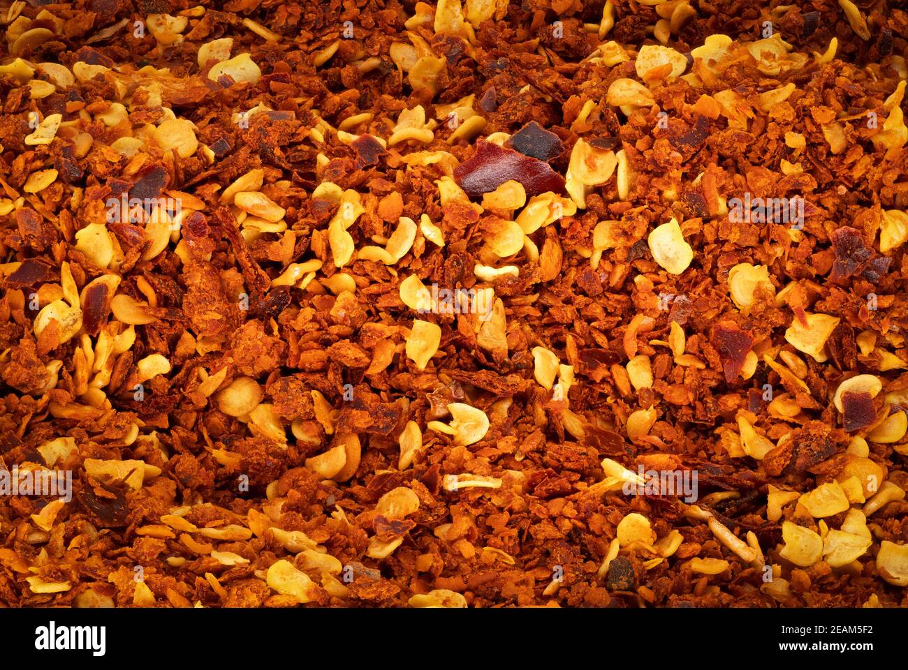 Red Pepper Flakes Stock Photo Alamy