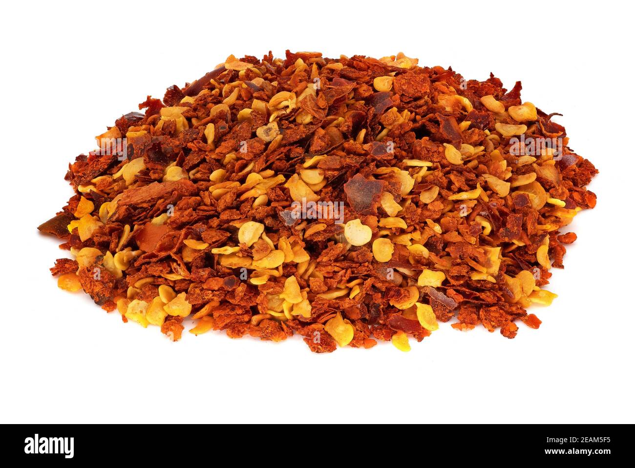 Red Pepper Flakes Stock Photo Alamy