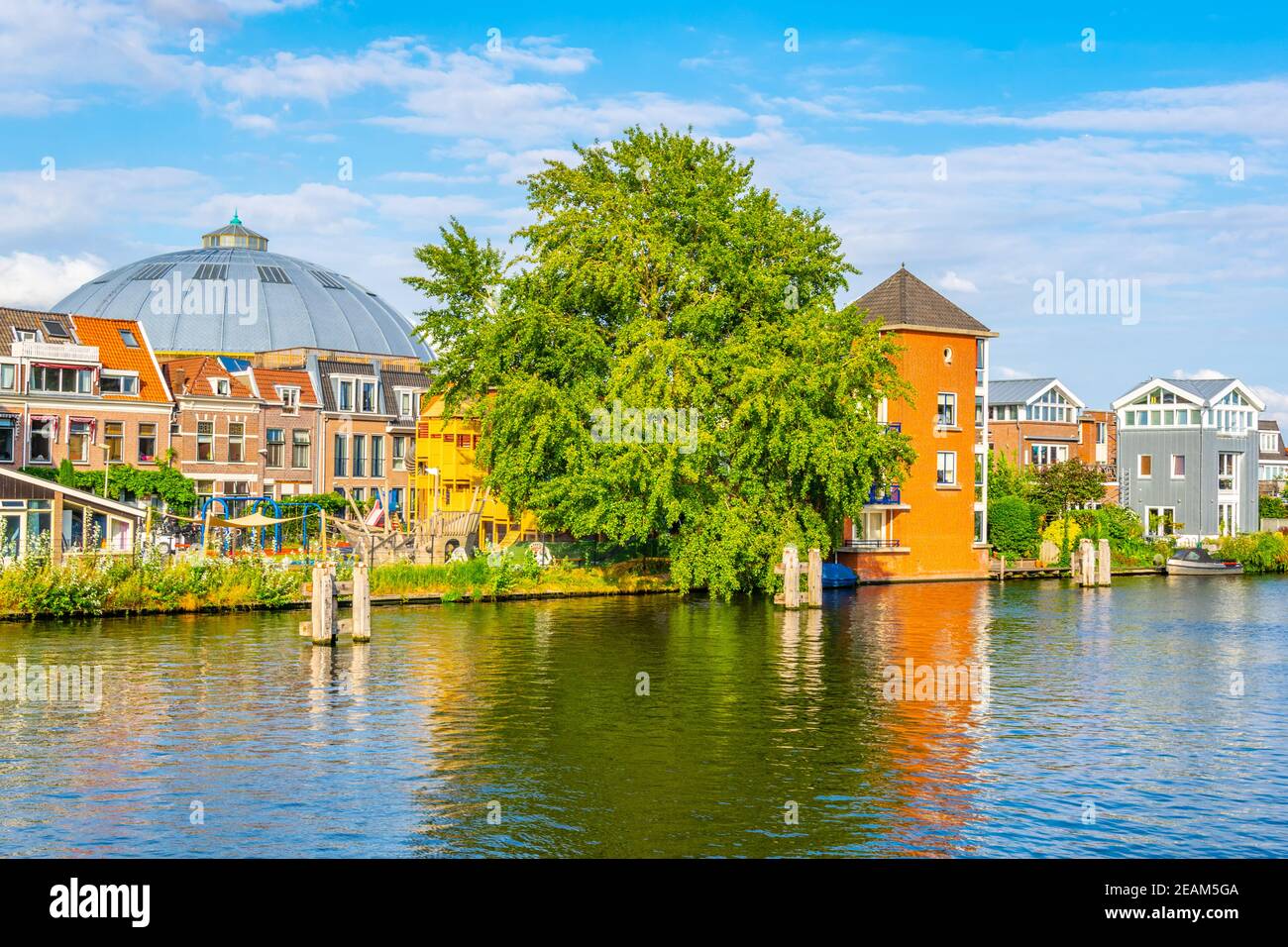 Cupola of Parkbee parking house in Haarlem, Netherlands Stock Photo Alamy