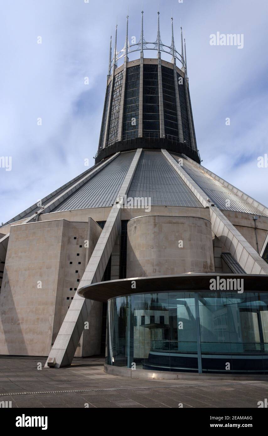 Liverpool Metropolitan Cathedral Stock Photo Alamy
