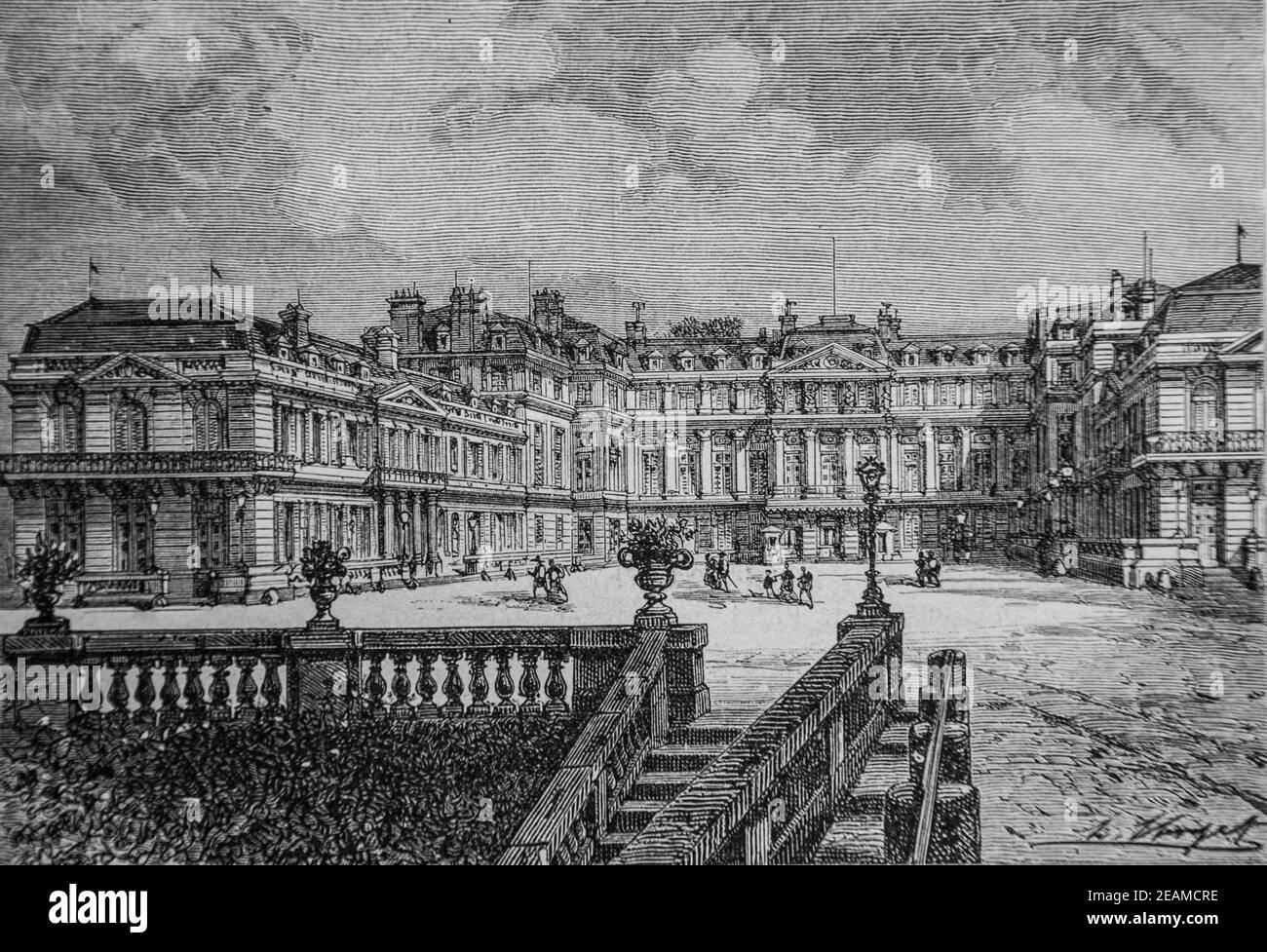 chateau de saint cloud, 17921804,histoire de france par henri martin