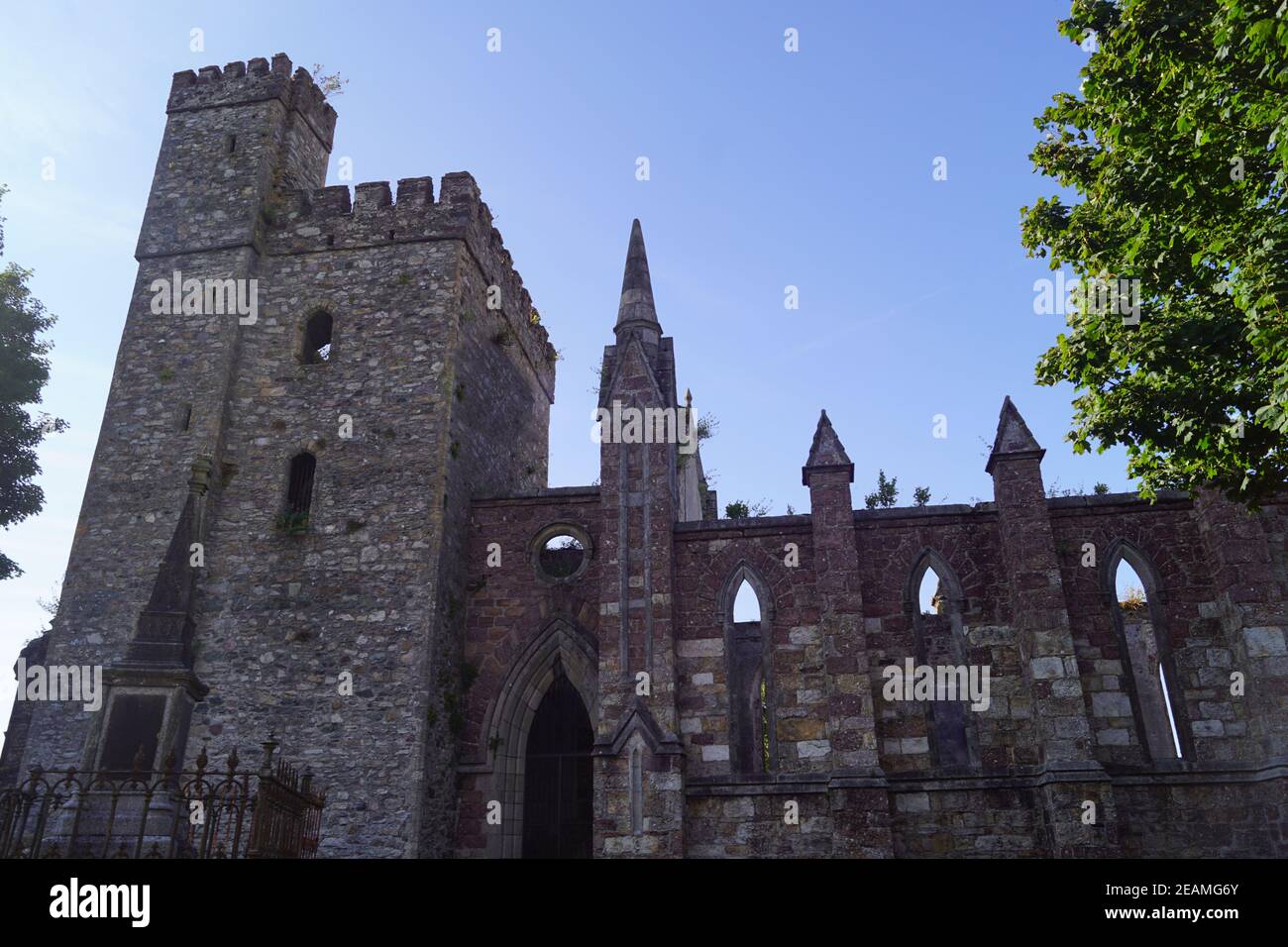 Monastery Selskar Ireland Stock Photo