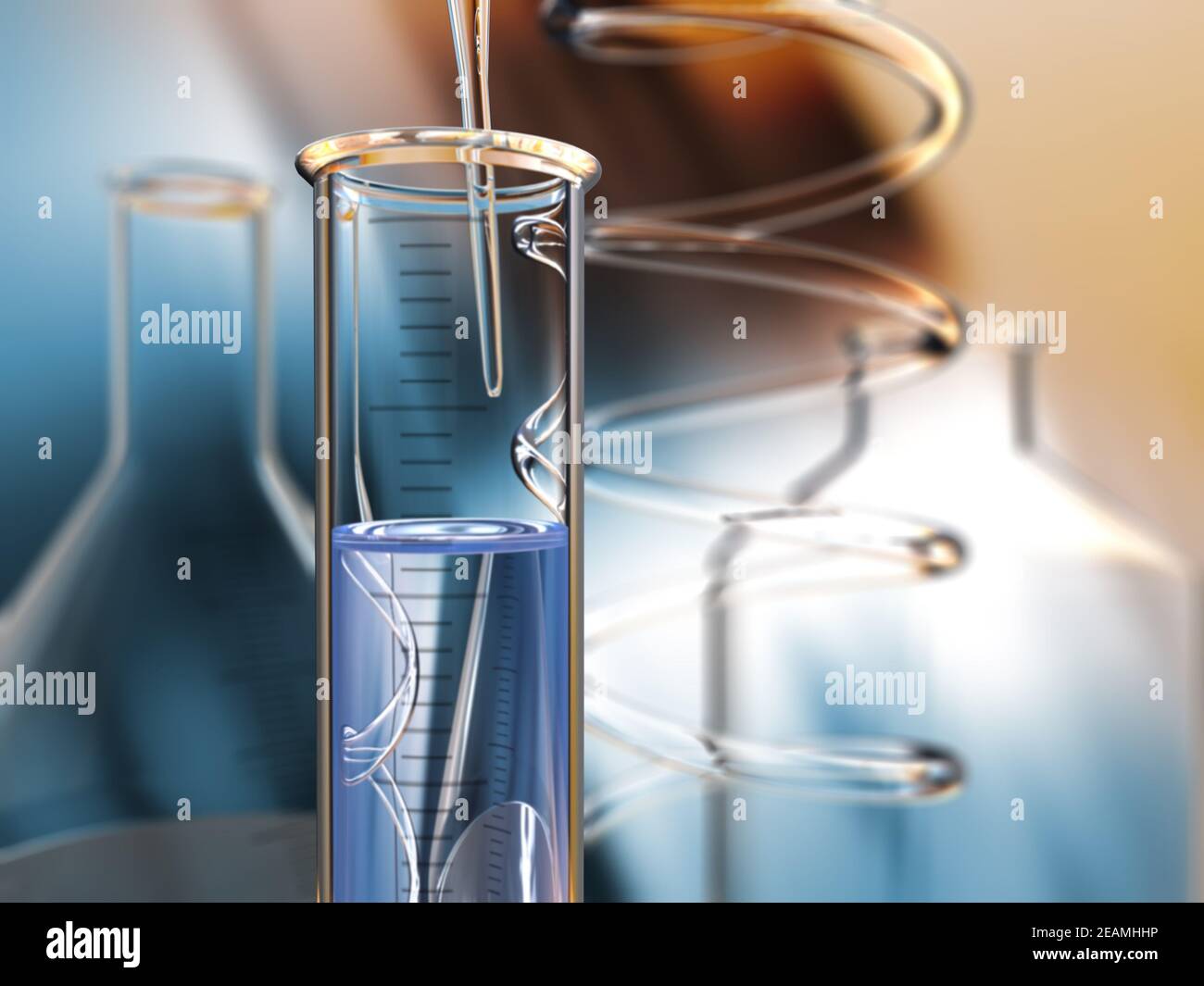 strumenti laboratorio chimico Stock Photo - Alamy