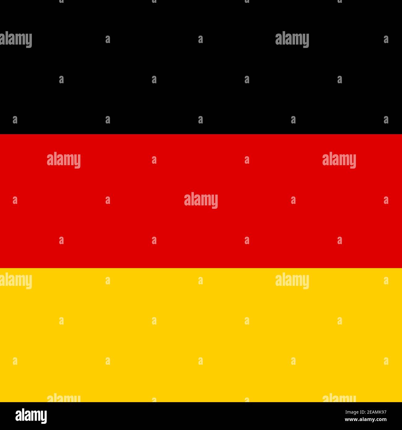 Square icon of Germany flag Stock Photo Alamy