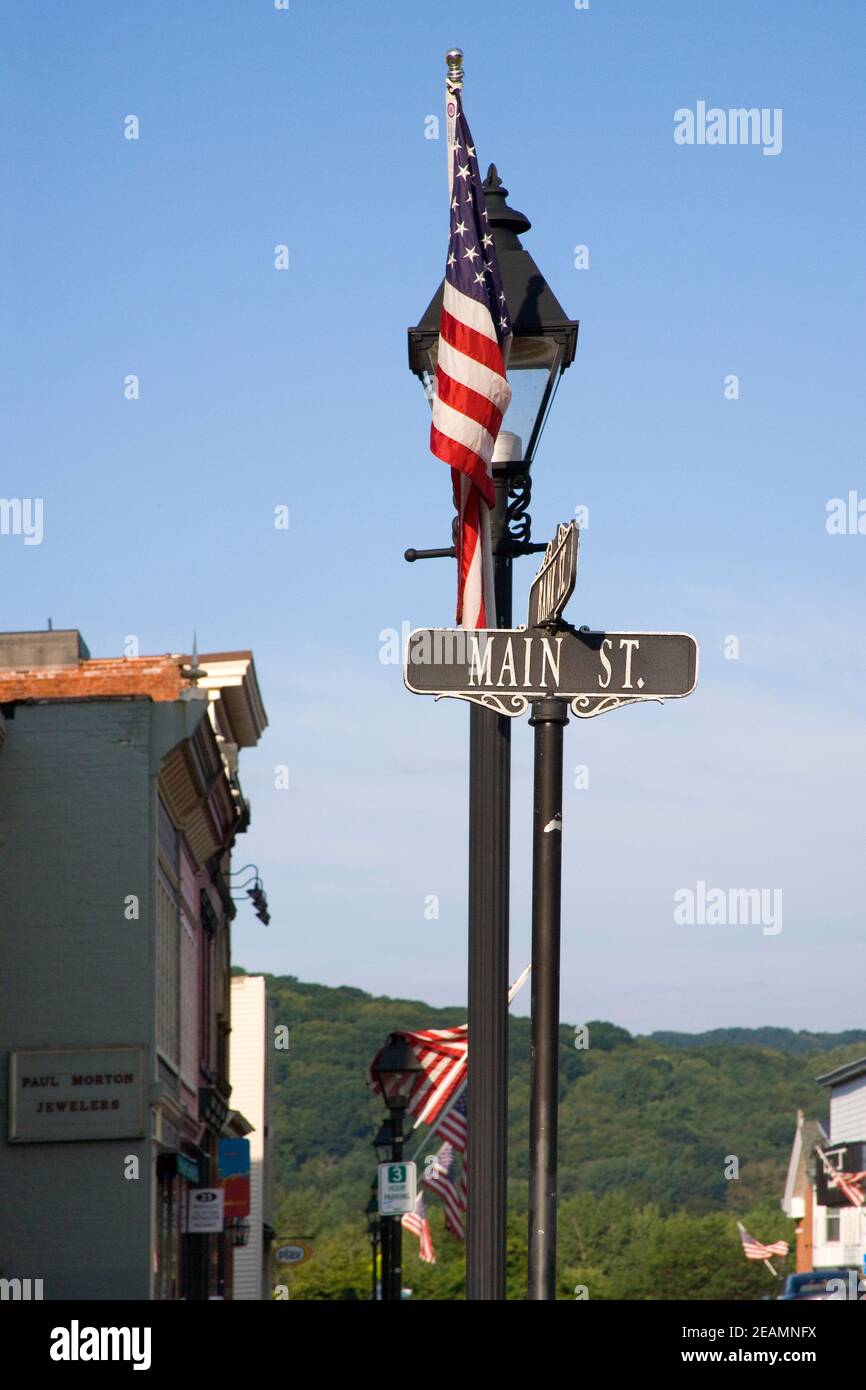Main Street America Usa New England High Resolution Stock Photography and Images Alamy