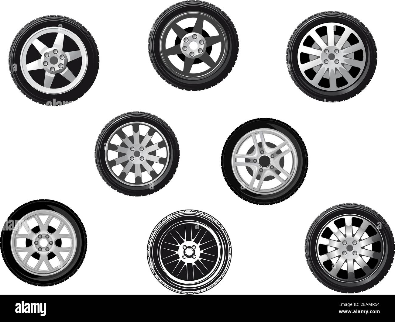 Rims Stock Vector Images Alamy