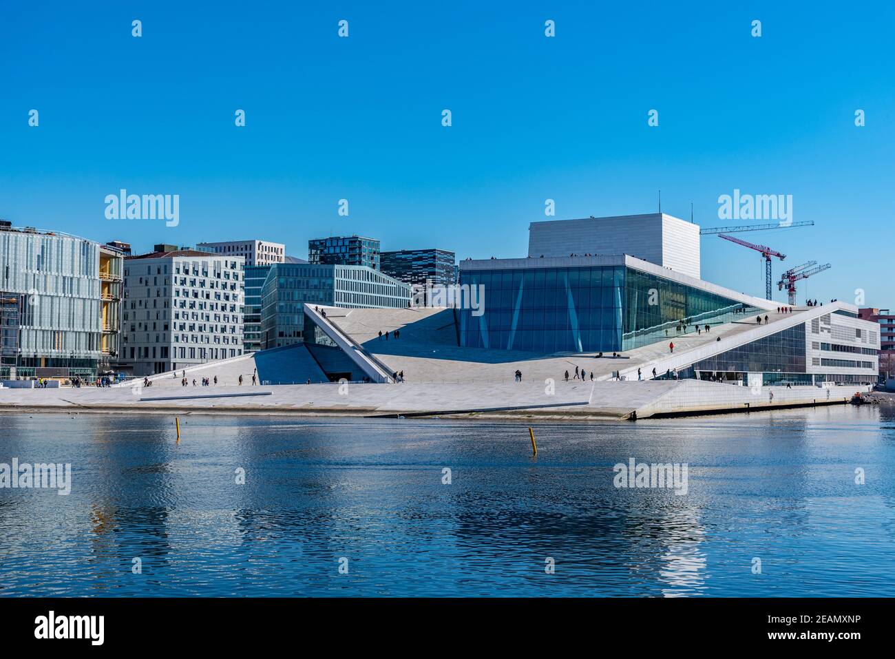Opera house in Oslo, Norway Stock Photo Alamy